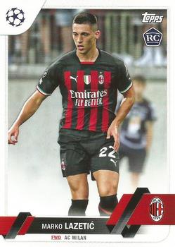 Marko Lazetic A.C. Milan Topps UEFA Club Competitions 2022/23 #185