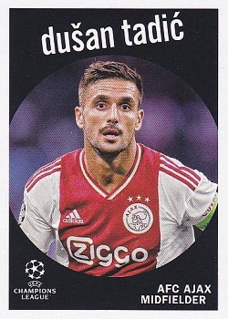 Dusan Tadic AFC Ajax Topps UEFA Club Competitions 2022/23 1959 Topps #59-02