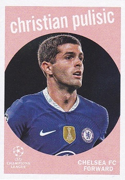 Christian Pulisic Chelsea Topps UEFA Club Competitions 2022/23 1959 Topps #59-07