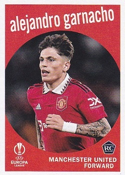 Alejandro Garnacho Manchester United Topps UEFA Club Competitions 2022/23 1959 Topps #59-21