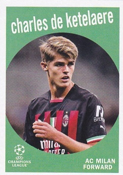Charles De Ketelaere A.C. Milan Topps UEFA Club Competitions 2022/23 1959 Topps #59-32
