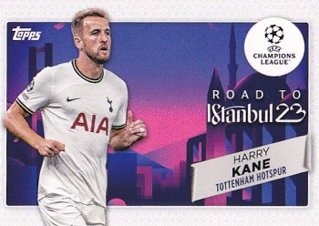 Harry Kane Tottenham Hotspur Topps UEFA Club Competitions 2022/23 Road to the Final #RF-18