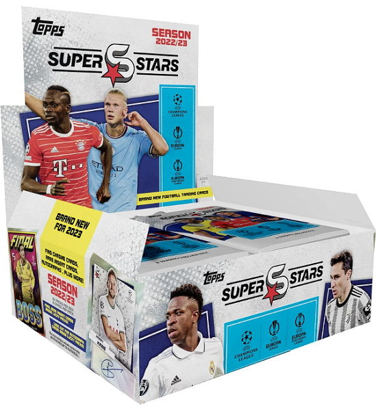 Topps UEFA Football Superstars 2022/23 Hobby Box Fotbalové karty