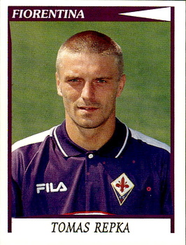 Tomas Repka Fiorentina samolepka Calciatori 1998/99 Panini #98