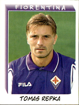 Tomas Repka Fiorentina samolepka Calciatori 2000 Panini #79