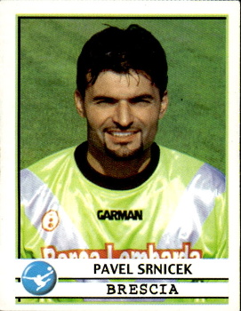 Pavel Srnicek Brescia samolepka Calciatori 2001/02 Panini #72