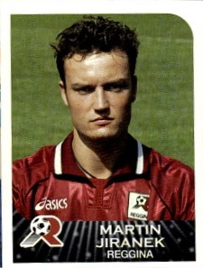 Martin Jiranek Reggina samolepka Calciatori 2002/03 Panini #361