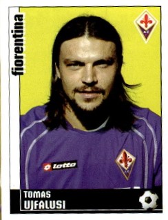 Tomas Ujfalusi Fiorentina samolepka Calciatori 2006/07 Panini #141