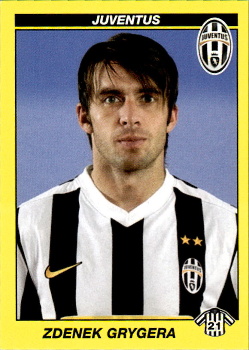 Zdenek Grygera Juventus FC samolepka Calciatori 2009/10 Panini #227