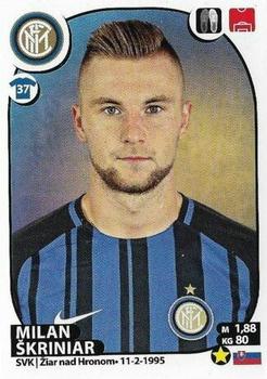 Milan Skriniar FC Internazionale Milano samolepka Calciatori 2017/18 Panini #260