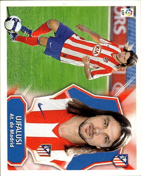 Tomas Ujfalusi Atletico Madrid samolepka La Liga 2008/09 #516