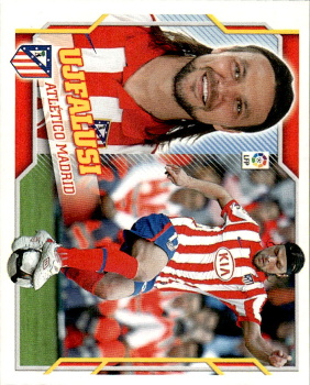 Tomas Ujfalusi Atletico Madrid samolepka La Liga 2010/11 #66