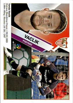 Tomas Vaclik Sevilla FC samolepka La Liga 2019/20 #251