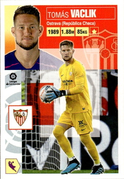 Tomas Vaclik Sevilla FC samolepka La Liga 2020/21 #462