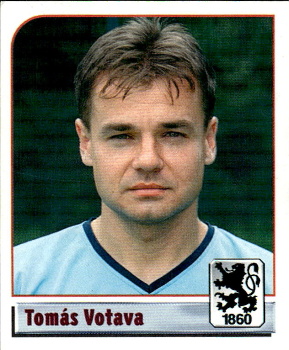 Tomáš Votava TSV 1860 Munchen samolepka Bundesliga Fussball 2002 #366