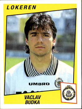 Vaclav Budka R.S.C. Lokeren samolepka Belgium Pro League 1997 #227