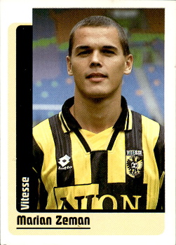 Marian Zeman Vitesse Arnhem samolepka Voetbal 1999 #76