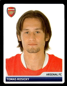 Tomas Rosicky Arsenal samolepka UEFA Champions League 2006/07 #81