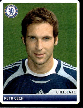 Petr Cech Chelsea samolepka UEFA Champions League 2006/07 #91