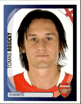 Tomas Rosicky Arsenal samolepka UEFA Champions League 2007/08 #34