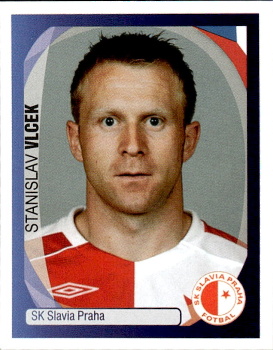 Stanislav Vlcek Slavia Praha samolepka UEFA Champions League 2007/08 #533