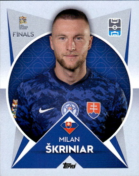 Milan Skriniar Slovakia samolepka Road to UEFA Nations League Finals 2023 #148