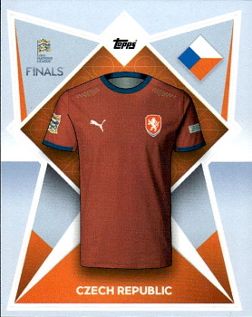 Czech Rep. kit Czech Republic samolepka Road to UEFA Nat. League Finals 2023#182