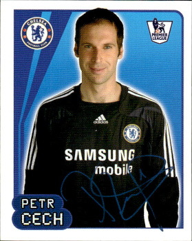 Petr Cech Chelsea samolepka 2007/08 Merlin Premier League #177