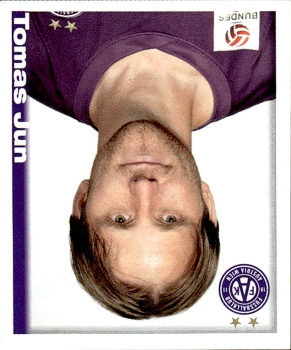 Tomas Jun Austria Wien samolepka Austrian Bundesliga Fussball 2010/11 #55