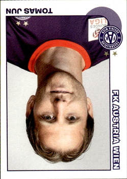 Tomas Jun Austria Wien samolepka Austrian Bundesliga Fussball 2012/13 #108