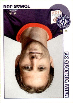 Tomas Jun Austria Wien samolepka Austrian Bundesliga Fussball 2012/13 #