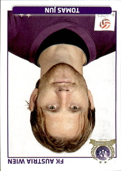 Tomas Jun Austria Wien samolepka Austrian Bundesliga Fussball 2011/12 #80