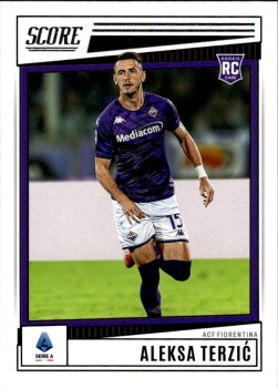 Aleksa Terzic Fiorentina Panini Score Serie A 2022/23 #11