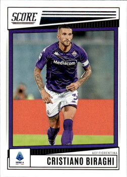 Cristiano Biraghi Fiorentina Panini Score Serie A 2022/23 #13