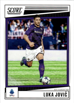 Luka Jovic Fiorentina Panini Score Serie A 2022/23 #17
