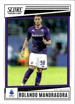 Rolando Mandragora Fiorentina Panini Score Serie A 2022/23 #20