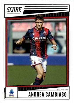 Andrea Cambiaso Bologna Panini Score Serie A 2022/23 #41