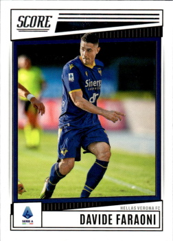 Davide Faraoni Hellas Verona Panini Score Serie A 2022/23 #84