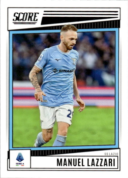 Manuel Lazzari Lazio Roma Panini Score Serie A 2022/23 #137