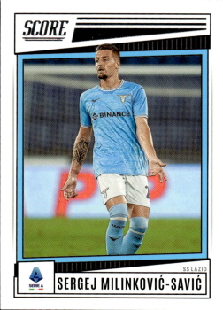 Sergej Milinkovic-Savic Lazio Roma Panini Score Serie A 2022/23 #140