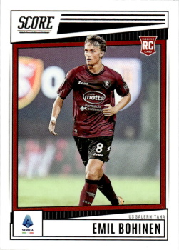 Emil Bohinen Salernitana Panini Score Serie A 2022/23 #182