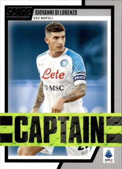 Giovanni Di Lorenzo SSC Napoli Panini Score Serie A 2022/23 Captain #CPT8