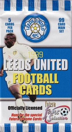 Futera Premier League Leeds United 1999 Balíček Fotbalové karty