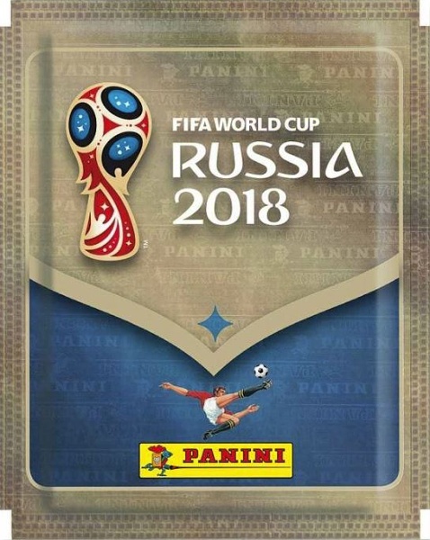 Panini World Cup 2018 Russia Balíček Fotbalové samolepky