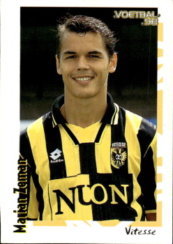 Marian Zeman Vitesse Arnhem samolepka Voetbal 1998 #131