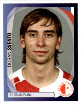 Dusan Svento Slavia Praha samolepka UEFA Champions League 2007/08 #531