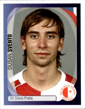 Dusan Svento Slavia Praha samolepka UEFA Champions League 2007/08 #531