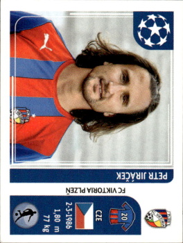 Petr Jiracek FC Viktoria Plzen samolepka UEFA Champions League 2011/12 #541