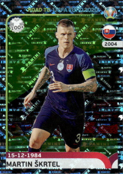 Martin Skrtel Slovakia samolepka Road to EURO 2020 #322
