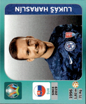 Lukas Haraslin Slovakia samolepka EURO 2020 Tournament Edition #485